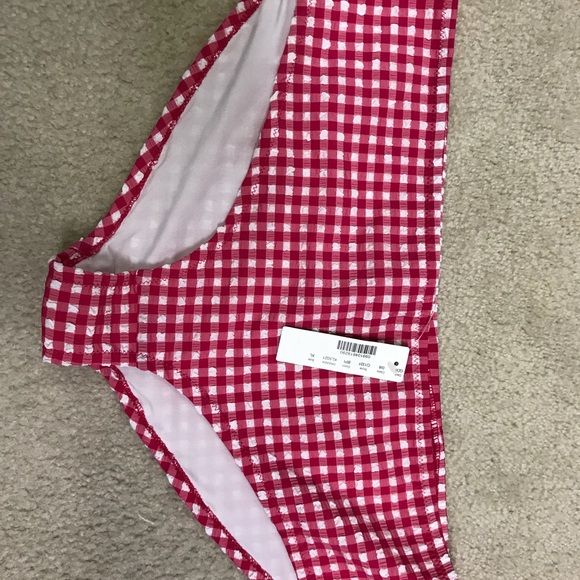 J. Crew Other - J.Crew pink gingham bikini bottom